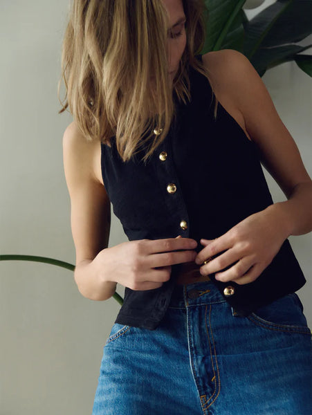 トップス Bibiy ANGIE SLEEVELESS JACKET Bibiy. ANGIE SLEEVELESS JACKET