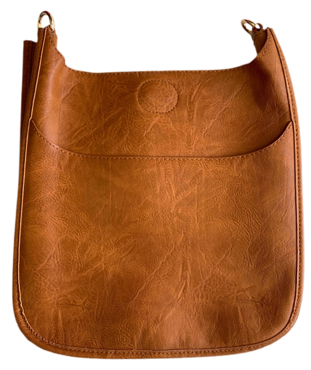 Vegan Leather Classic Messenger Bag
