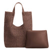 Rihanna Cocoa Nylon Extra Large Tote Bag