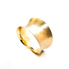 Seductive brass Curve Cuff bracelet