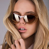 Jade Sunglasses: Tan