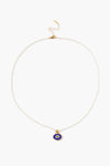 Mya Evil Eye Necklace Blue Mix