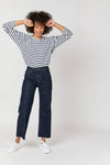 Wide Leg Jeans High Rise Crop The Aberdeen Timbers: Petite / 26