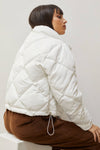 CJ7249-1 - Diandra Puffer Jacket: IVORY / Xs