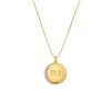 18k Gold Filled 11:11 Synchronicity Necklace: 16 inches