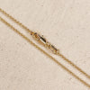 18k Gold Filled 1.5mm Rolo Chain Available in 16", 18", 20",: 18 inches
