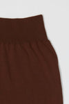 The Dane Skirt | Knit Maxi Skirt: BROWN / MEDIUM