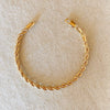 18k Gold Filled 4mm Rope Bracelet: 6.5 inches