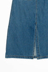 The Jules Skirt | Denim Maxi Skirt: DENIM / MEDIUM