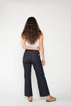 Wide Leg Jeans High Rise Crop The Aberdeen Timbers: Standard / 23