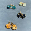 North Shore Stud Earrings Jewel Tones: Citrine