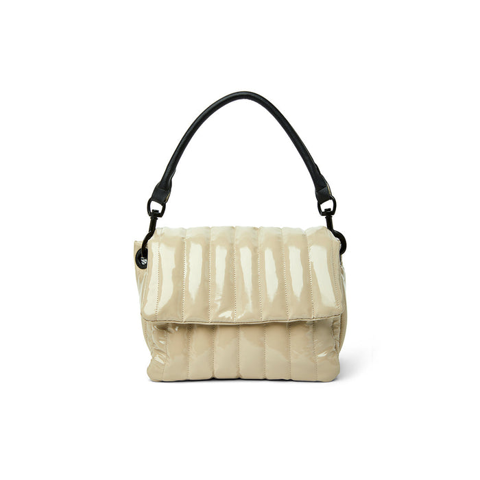 BAR BAG IN BLONDE PATENT