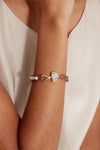 Luna Single Wrap Bracelet in Pink