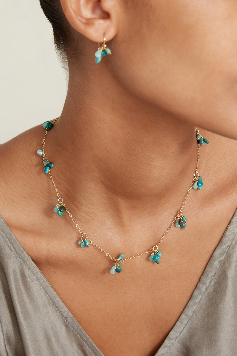 Hila Necklace Turquoise