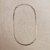 18k Gold Filled 3.0mm Thickness Herringbone Chain, Anklet, B: 14 inches choker
