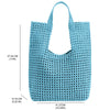 Rihanna Cocoa Nylon Extra Large Tote Bag