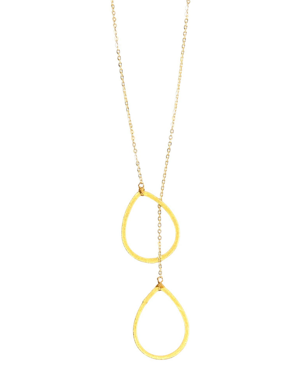 Loop Lariat in Gold