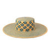 Mar Azul - Limited Edition Wide Brim Panama Hat: One size fits most women