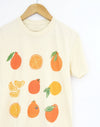 Jeju Tangerine Tee, Vintage Wash T-Shirt: Medium / White