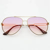 Henry Gold Pink Sunglasses: Gold / Pink