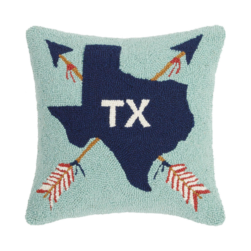 Texas Arrows Hook Pillow