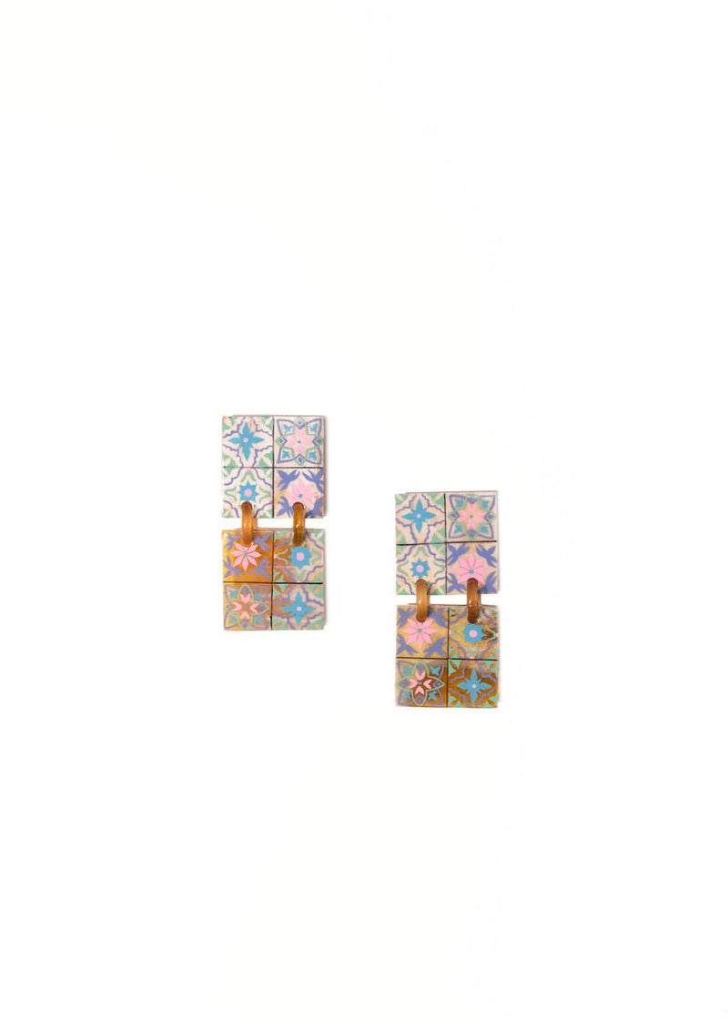 Pastel Teja Earrings